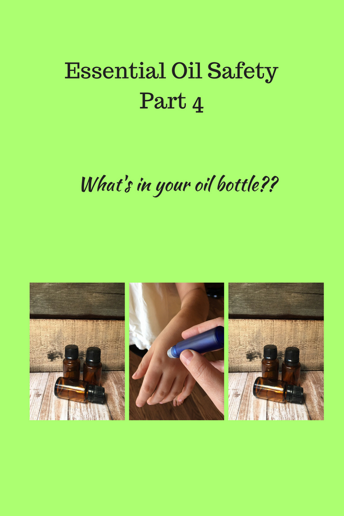 What's In Your Oil Bottle?