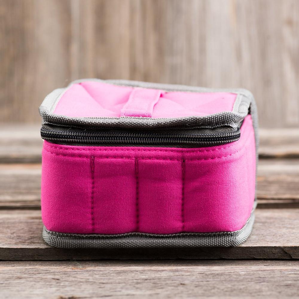 Medium Durable Hot Pink Essential Oil Carrying Case