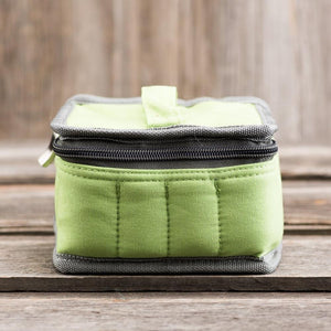 Medium Durable Green Essential Oil Carrying Case